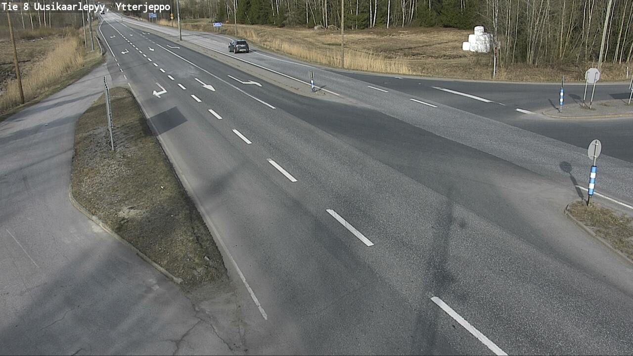Kelikamerat Kuva Tie 8 Uusikaarlepyy, Ytterjeppo, Uusikaarlepyy, Pohjanmaa