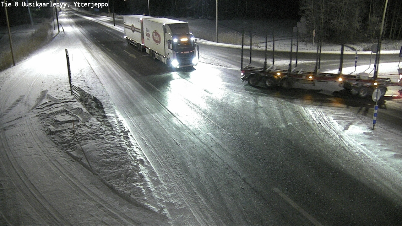Kelikamerat Kuva Tie 8 Uusikaarlepyy, Ytterjeppo, Uusikaarlepyy, Pohjanmaa