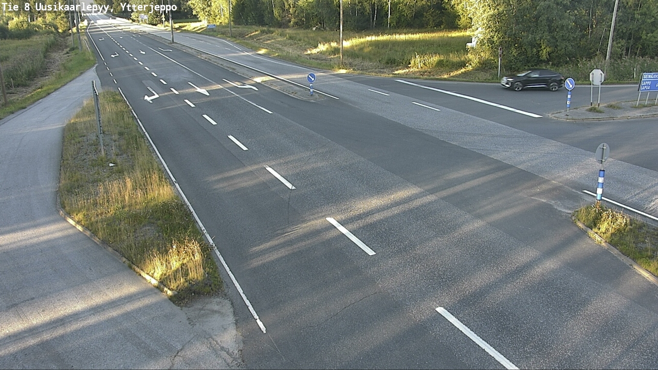 Kelikamerat Kuva Tie 8 Uusikaarlepyy, Ytterjeppo, Uusikaarlepyy, Pohjanmaa