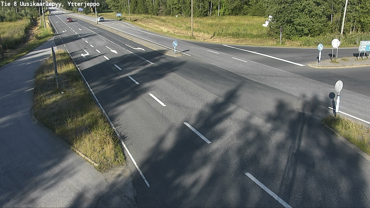 Kelikamerat Kuva Tie 8 Uusikaarlepyy, Ytterjeppo, Uusikaarlepyy, Pohjanmaa