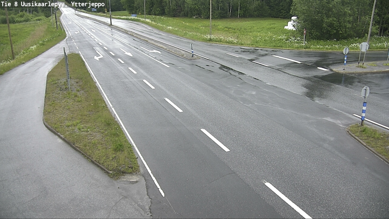 Kelikamerat Kuva Tie 8 Uusikaarlepyy, Ytterjeppo, Uusikaarlepyy, Pohjanmaa