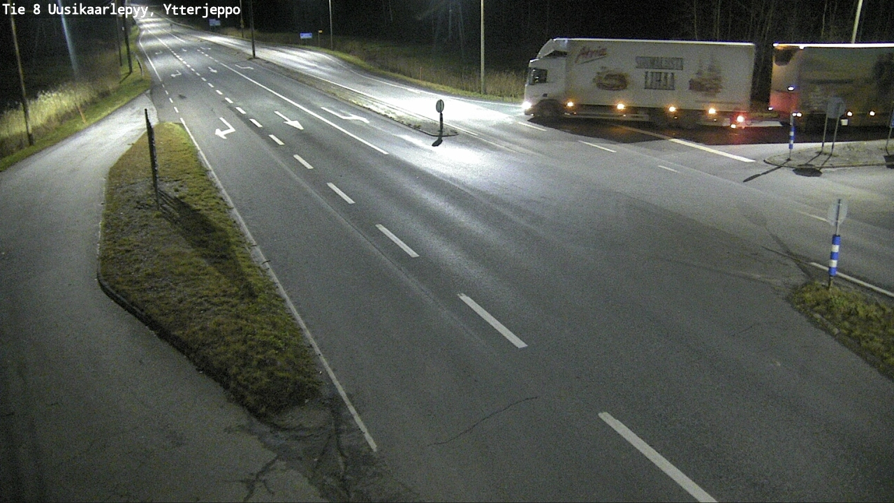 Kelikamerat Kuva Tie 8 Uusikaarlepyy, Ytterjeppo, Uusikaarlepyy, Pohjanmaa