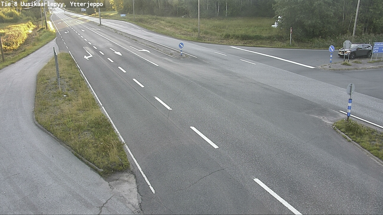 Kelikamerat Kuva Tie 8 Uusikaarlepyy, Ytterjeppo, Uusikaarlepyy, Pohjanmaa