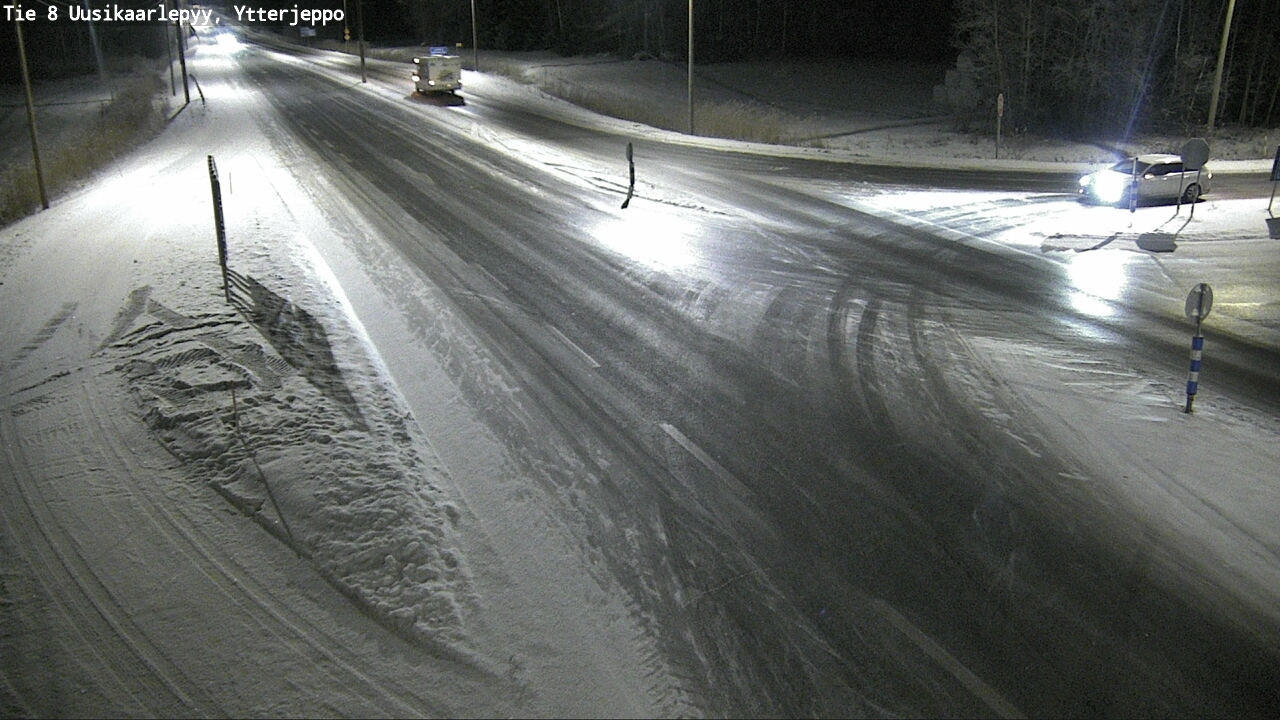 Kelikamerat Kuva Tie 8 Uusikaarlepyy, Ytterjeppo, Uusikaarlepyy, Pohjanmaa
