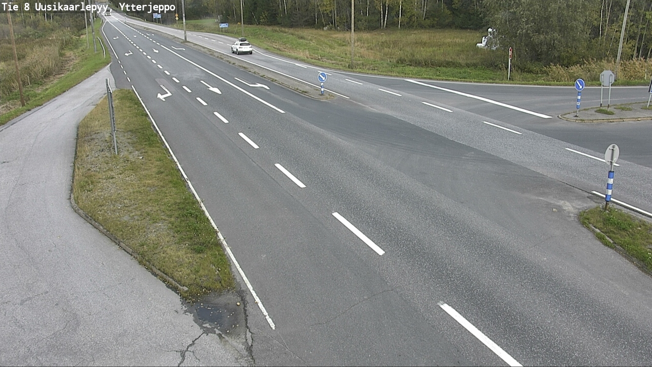 Kelikamerat Kuva Tie 8 Uusikaarlepyy, Ytterjeppo, Uusikaarlepyy, Pohjanmaa