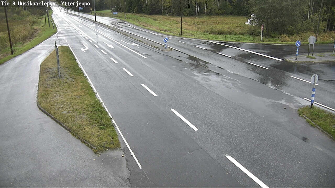 Weather Camera Image Road 8 Uusikaarlepyy, Ytterjeppo, Uusikaarlepyy, Pohjanmaa