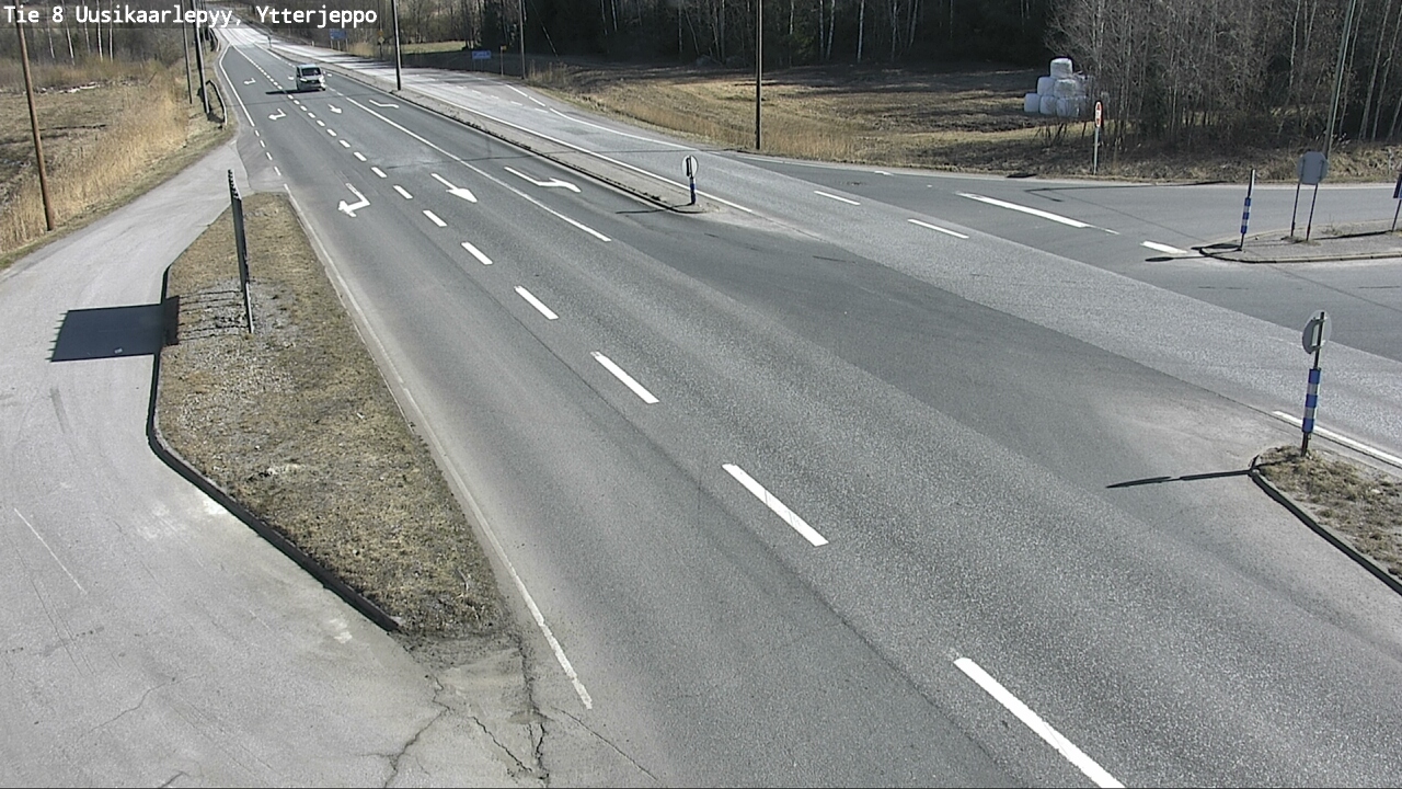Kelikamerat Kuva Tie 8 Uusikaarlepyy, Ytterjeppo, Uusikaarlepyy, Pohjanmaa
