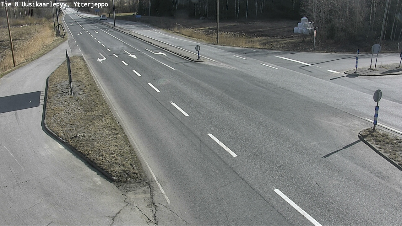 Kelikamerat Kuva Tie 8 Uusikaarlepyy, Ytterjeppo, Uusikaarlepyy, Pohjanmaa