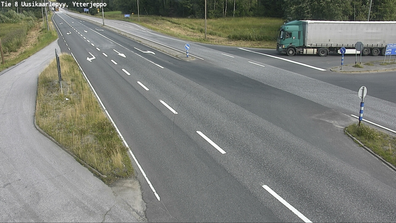 Kelikamerat Kuva Tie 8 Uusikaarlepyy, Ytterjeppo, Uusikaarlepyy, Pohjanmaa