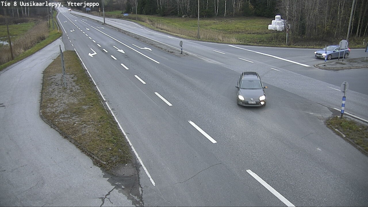 Kelikamerat Kuva Tie 8 Uusikaarlepyy, Ytterjeppo, Uusikaarlepyy, Pohjanmaa