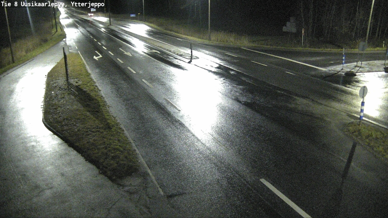 Weather Camera Image Väg 8 Nykarleby, Ytterjeppo, Uusikaarlepyy, Pohjanmaa