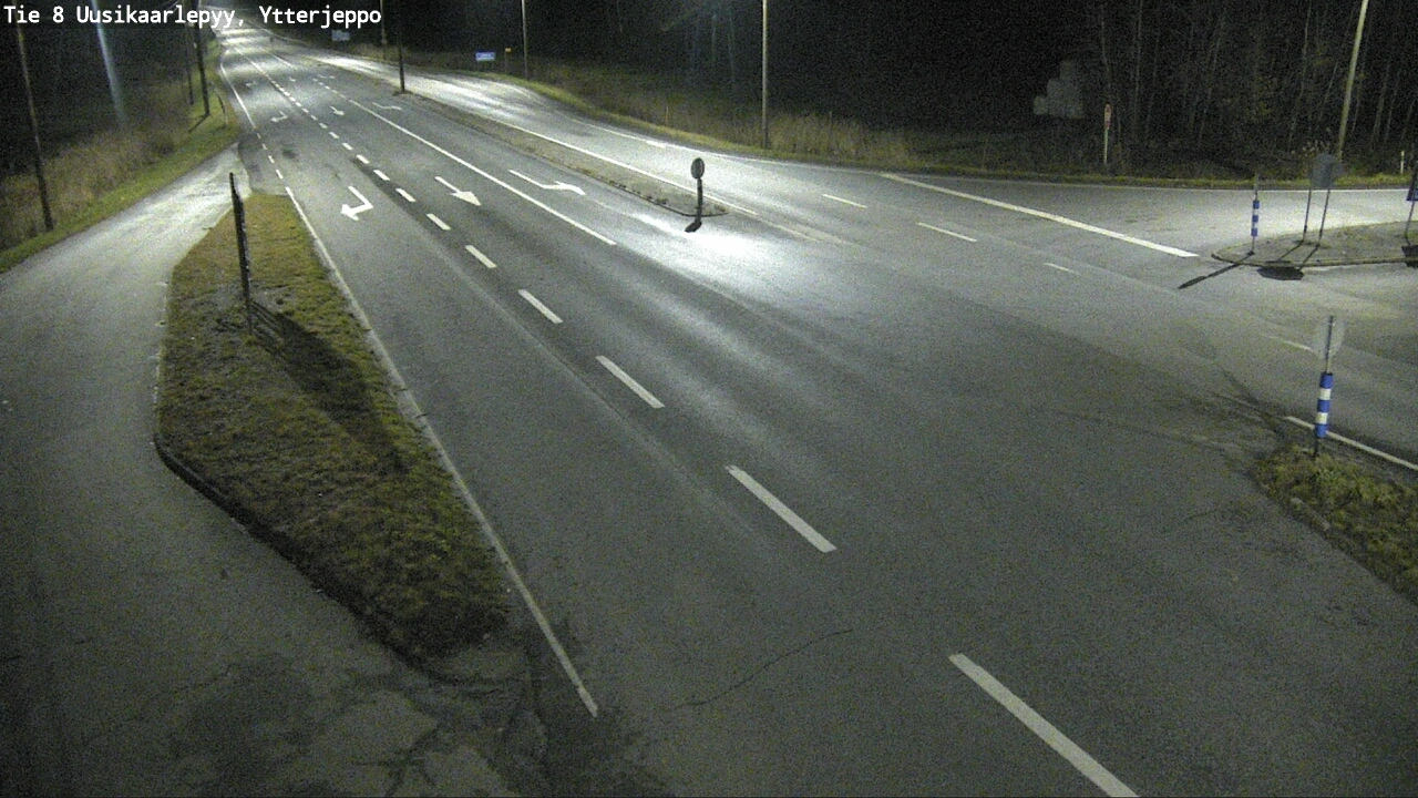 Kelikamerat Kuva Tie 8 Uusikaarlepyy, Ytterjeppo, Uusikaarlepyy, Pohjanmaa