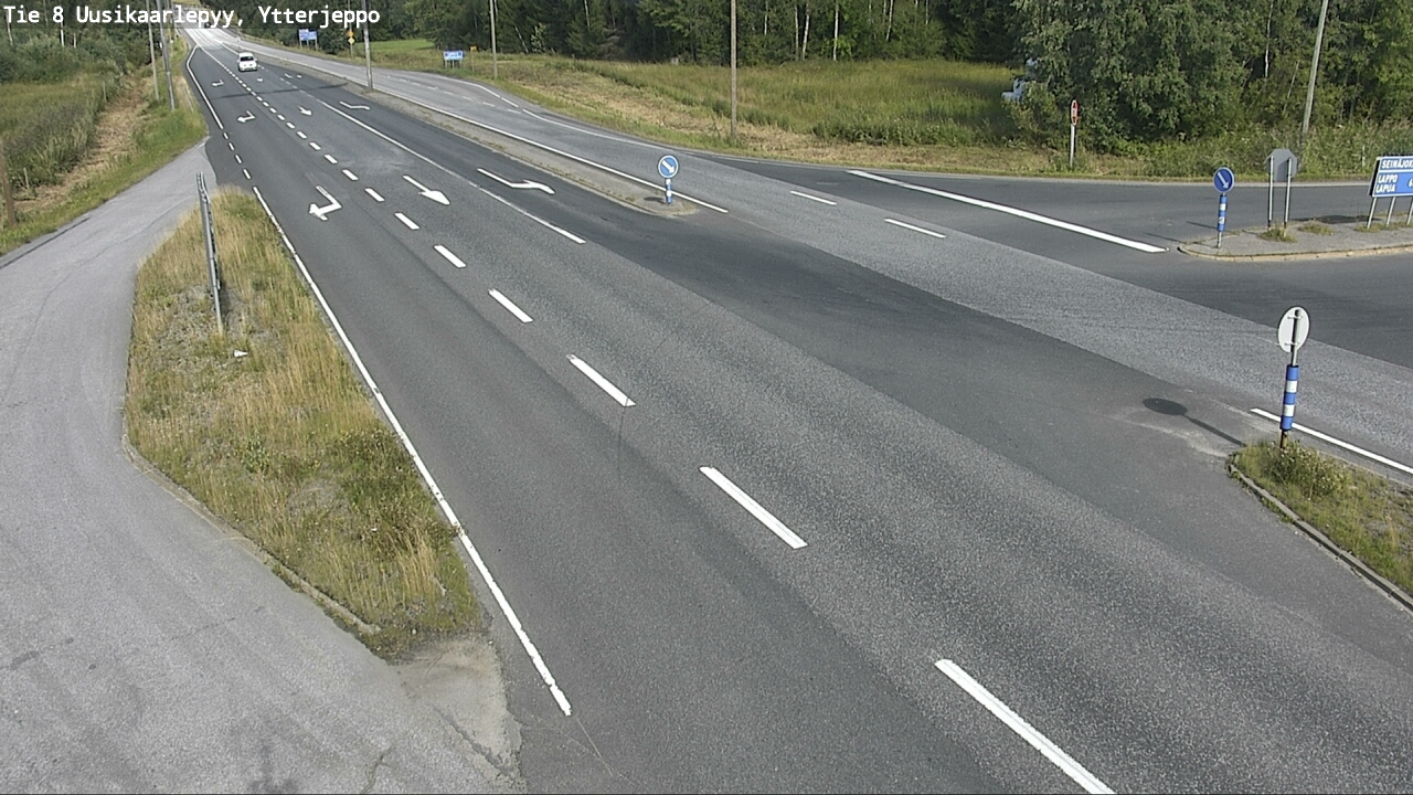Kelikamerat Kuva Tie 8 Uusikaarlepyy, Ytterjeppo, Uusikaarlepyy, Pohjanmaa