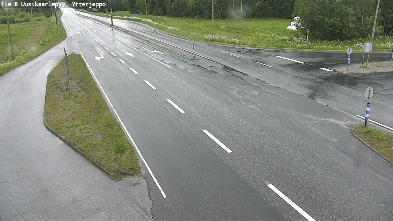 Kelikamerat Kuva Tie 8 Uusikaarlepyy, Ytterjeppo, Uusikaarlepyy, Pohjanmaa