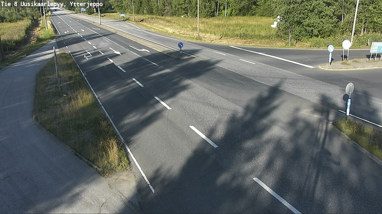 Kelikamerat Kuva Tie 8 Uusikaarlepyy, Ytterjeppo, Uusikaarlepyy, Pohjanmaa