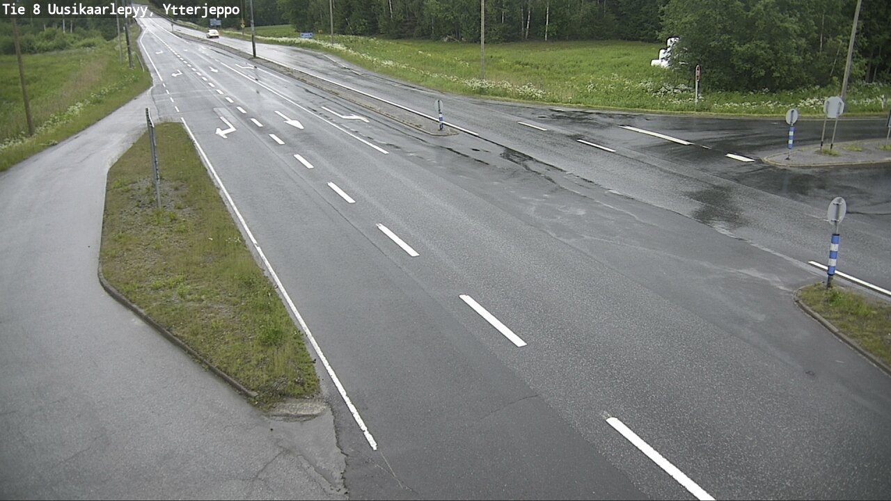 Kelikamerat Kuva Tie 8 Uusikaarlepyy, Ytterjeppo, Uusikaarlepyy, Pohjanmaa