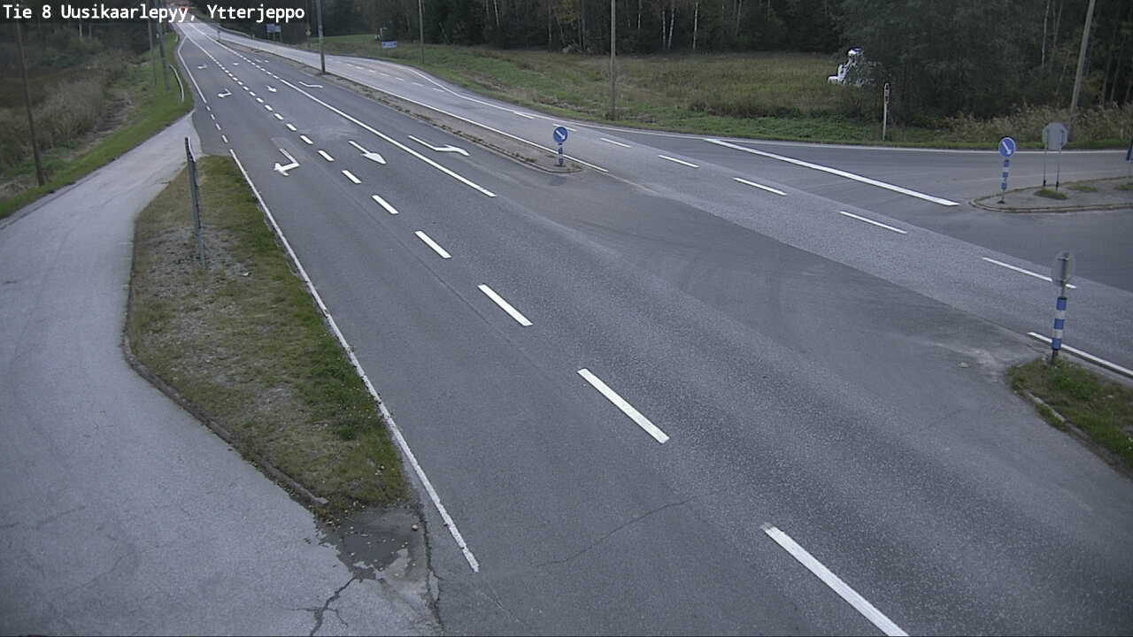 Kelikamerat Kuva Tie 8 Uusikaarlepyy, Ytterjeppo, Uusikaarlepyy, Pohjanmaa