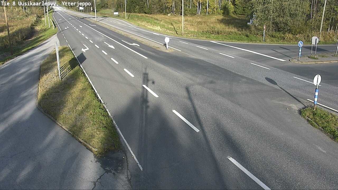 Kelikamerat Kuva Tie 8 Uusikaarlepyy, Ytterjeppo, Uusikaarlepyy, Pohjanmaa