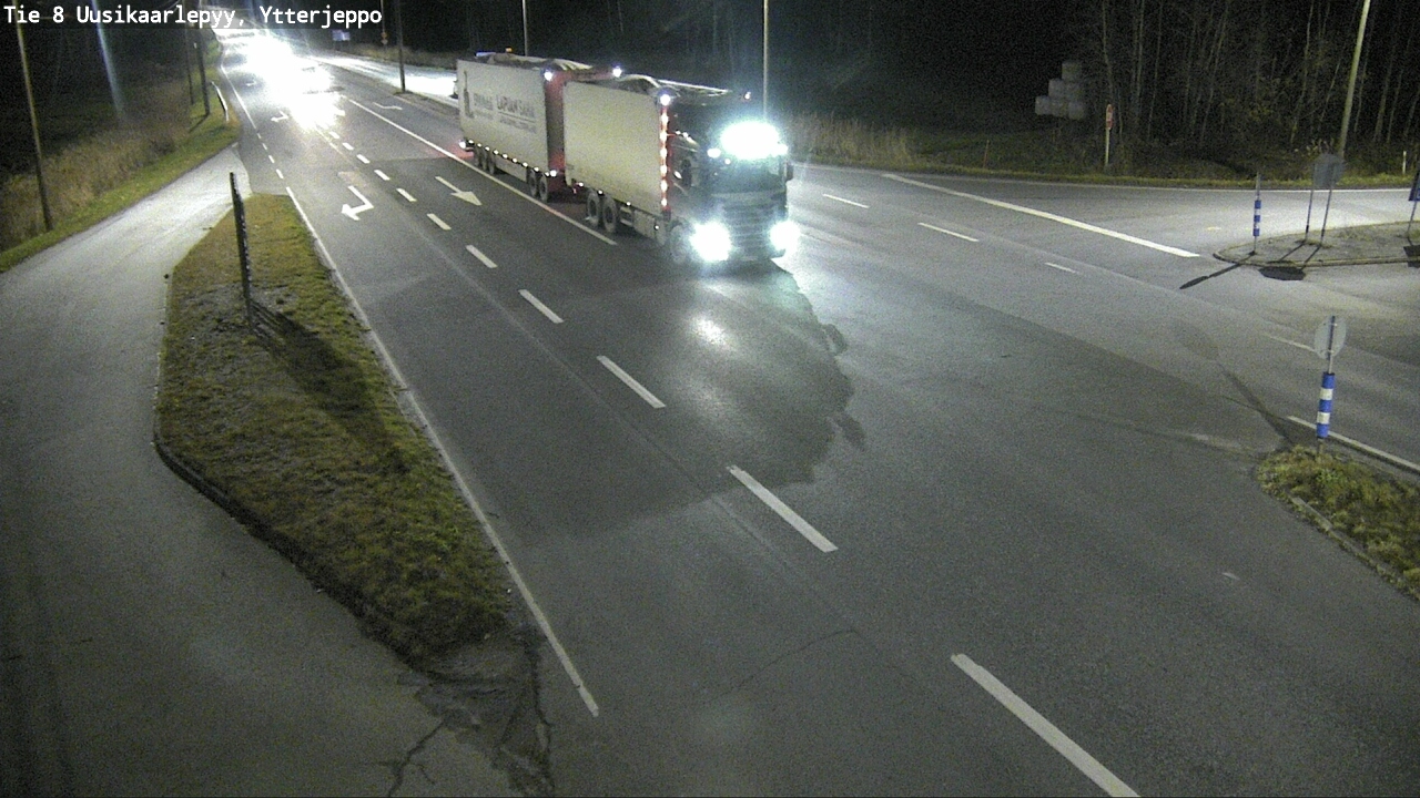 Kelikamerat Kuva Tie 8 Uusikaarlepyy, Ytterjeppo, Uusikaarlepyy, Pohjanmaa