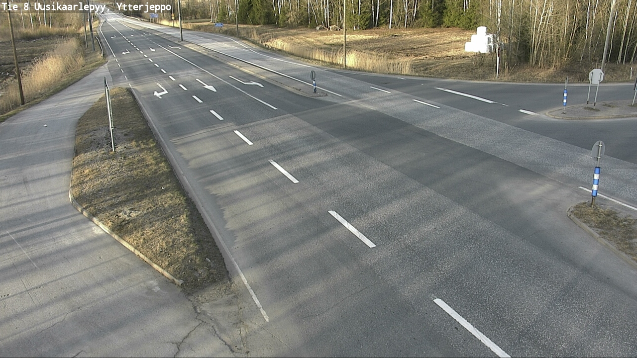 Kelikamerat Kuva Tie 8 Uusikaarlepyy, Ytterjeppo, Uusikaarlepyy, Pohjanmaa
