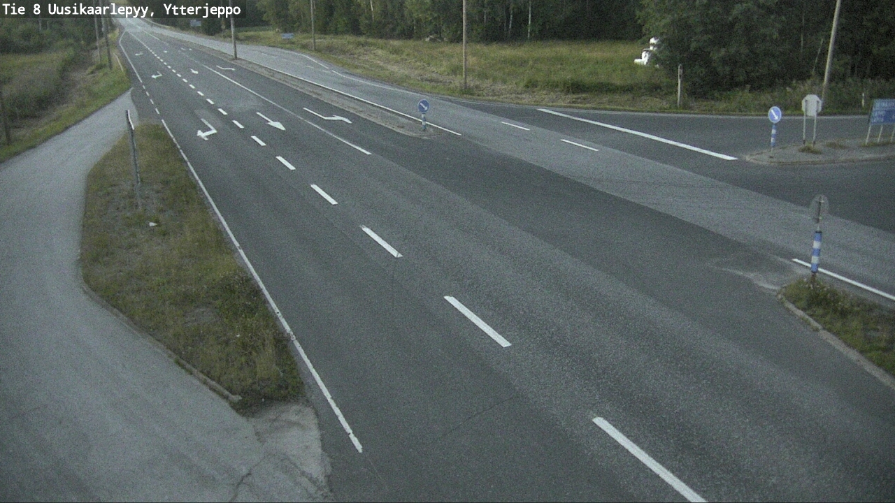 Kelikamerat Kuva Tie 8 Uusikaarlepyy, Ytterjeppo, Uusikaarlepyy, Pohjanmaa