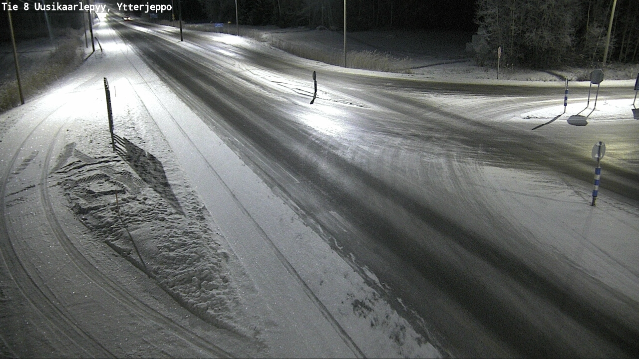 Kelikamerat Kuva Tie 8 Uusikaarlepyy, Ytterjeppo, Uusikaarlepyy, Pohjanmaa