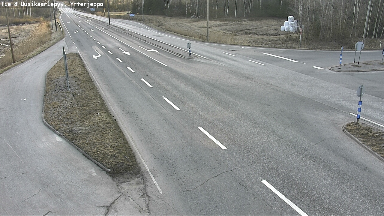 Kelikamerat Kuva Tie 8 Uusikaarlepyy, Ytterjeppo, Uusikaarlepyy, Pohjanmaa