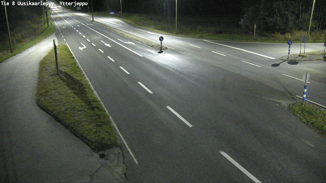 Kelikamerat Kuva Tie 8 Uusikaarlepyy, Ytterjeppo, Uusikaarlepyy, Pohjanmaa