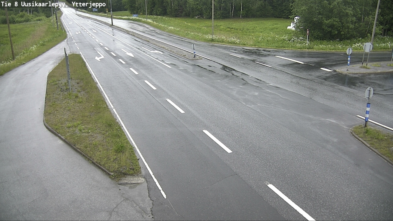 Kelikamerat Kuva Tie 8 Uusikaarlepyy, Ytterjeppo, Uusikaarlepyy, Pohjanmaa