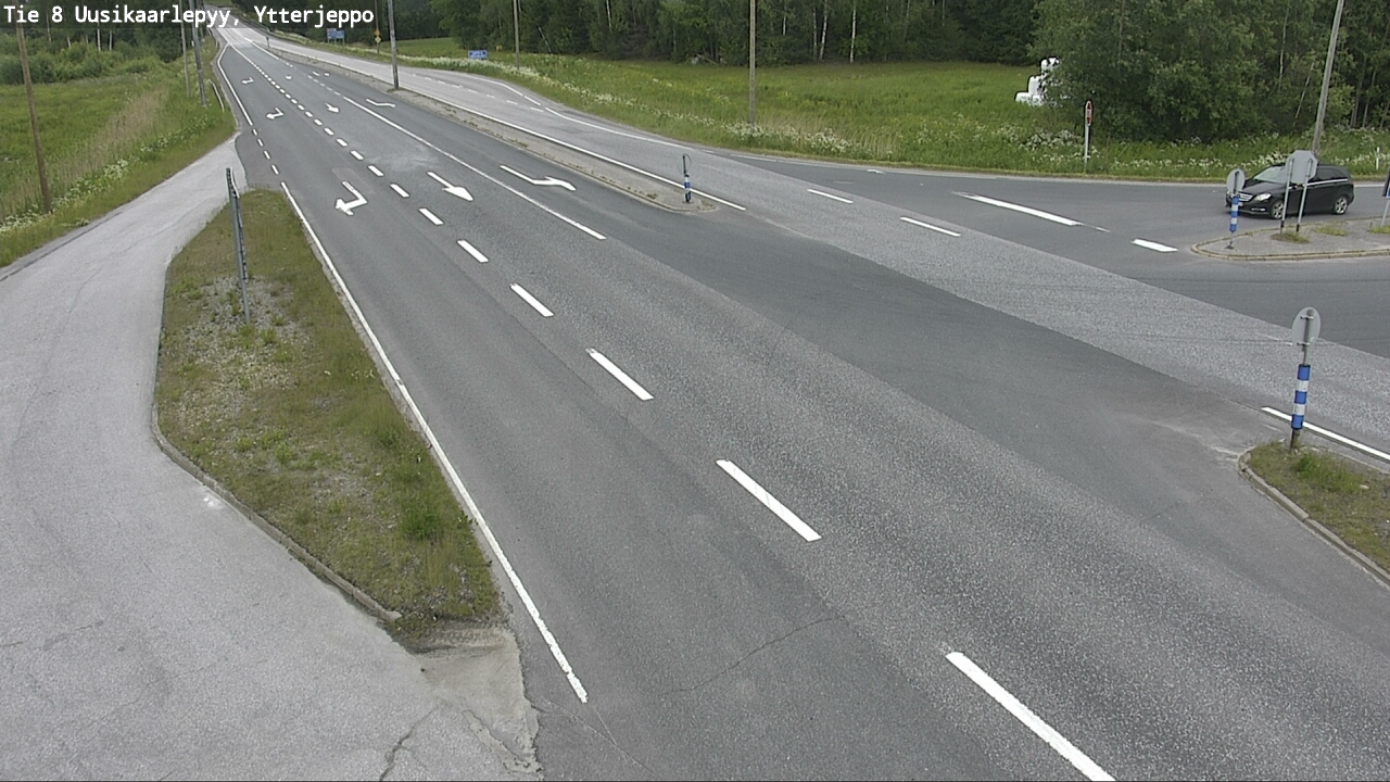 Kelikamerat Kuva Tie 8 Uusikaarlepyy, Ytterjeppo, Uusikaarlepyy, Pohjanmaa