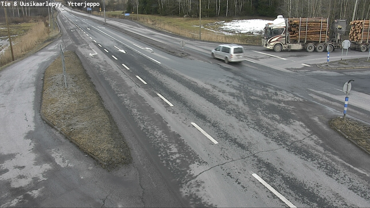 Kelikamerat Kuva Tie 8 Uusikaarlepyy, Ytterjeppo, Uusikaarlepyy, Pohjanmaa