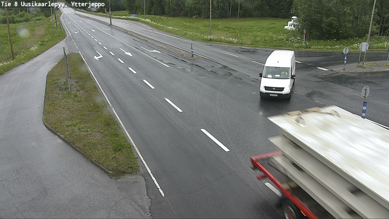 Kelikamerat Kuva Tie 8 Uusikaarlepyy, Ytterjeppo, Uusikaarlepyy, Pohjanmaa