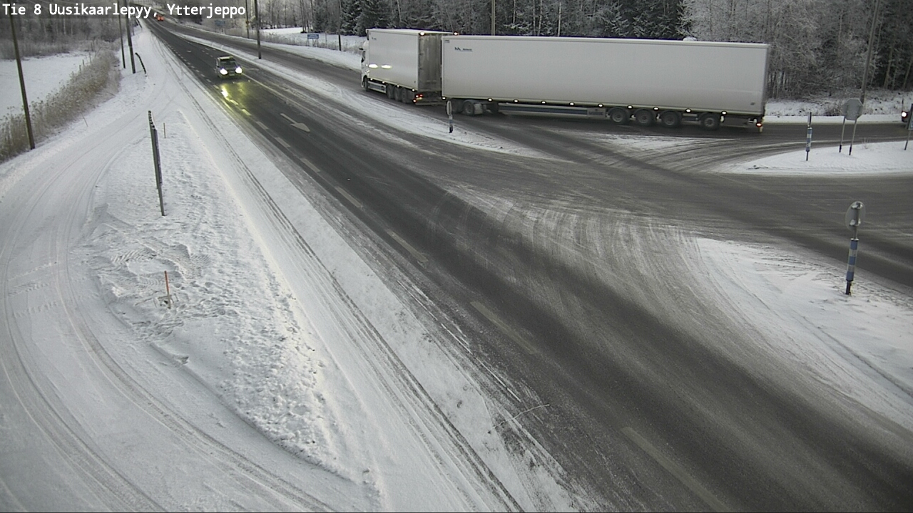 Kelikamerat Kuva Tie 8 Uusikaarlepyy, Ytterjeppo, Uusikaarlepyy, Pohjanmaa