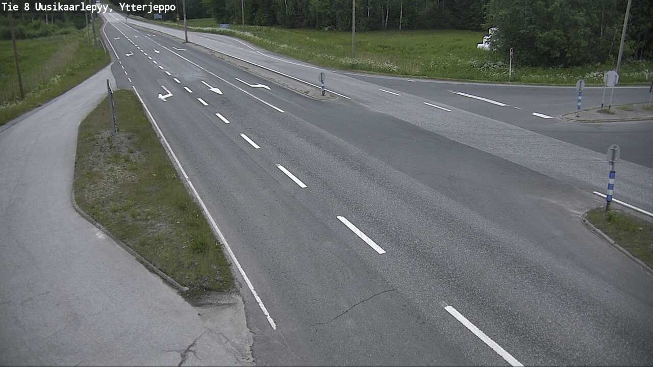 Kelikamerat Kuva Tie 8 Uusikaarlepyy, Ytterjeppo, Uusikaarlepyy, Pohjanmaa
