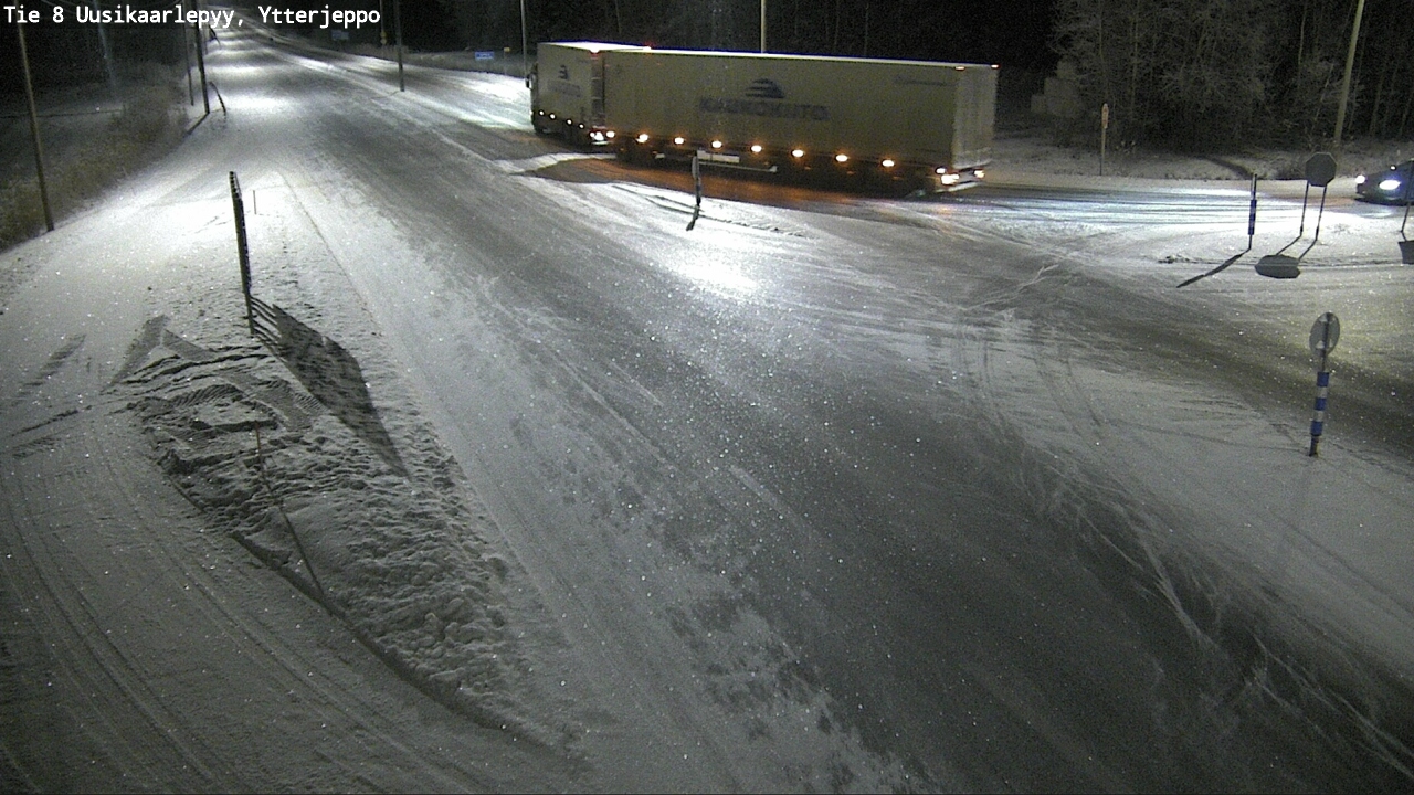Kelikamerat Kuva Tie 8 Uusikaarlepyy, Ytterjeppo, Uusikaarlepyy, Pohjanmaa