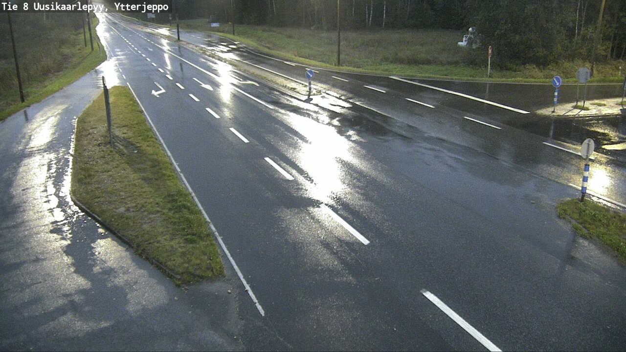 Kelikamerat Kuva Tie 8 Uusikaarlepyy, Ytterjeppo, Uusikaarlepyy, Pohjanmaa