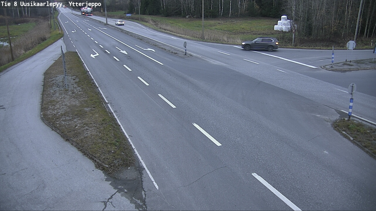 Kelikamerat Kuva Tie 8 Uusikaarlepyy, Ytterjeppo, Uusikaarlepyy, Pohjanmaa