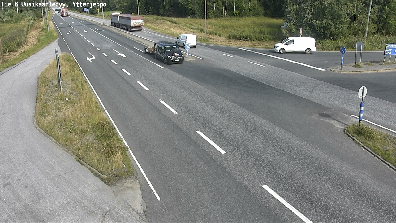 Kelikamerat Kuva Tie 8 Uusikaarlepyy, Ytterjeppo, Uusikaarlepyy, Pohjanmaa