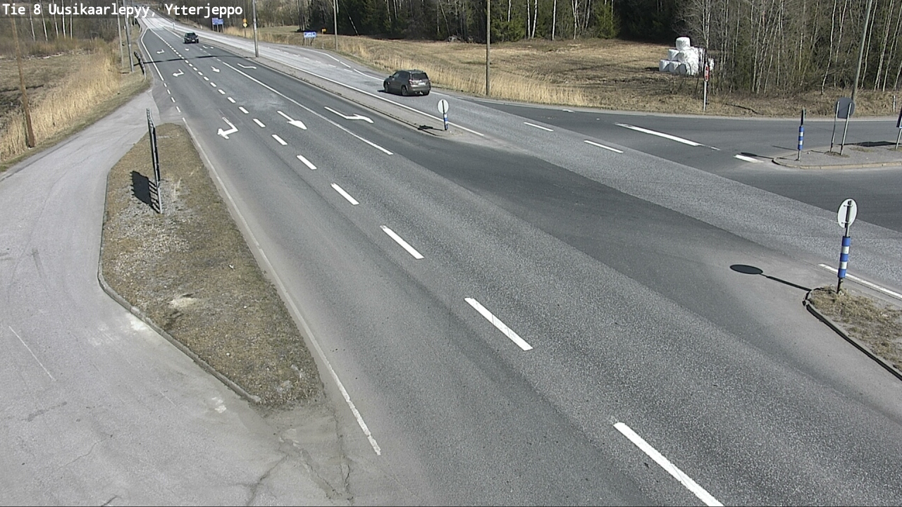 Kelikamerat Kuva Tie 8 Uusikaarlepyy, Ytterjeppo, Uusikaarlepyy, Pohjanmaa