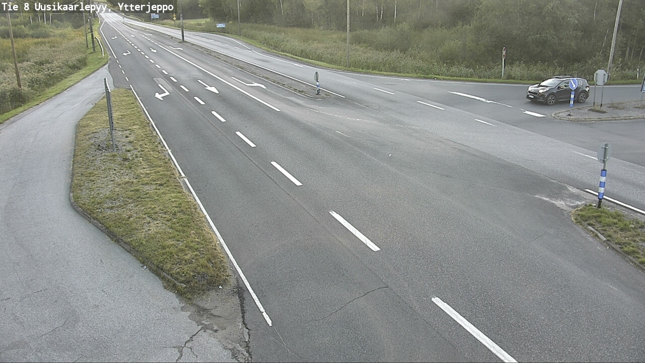 Kelikamerat Kuva Tie 8 Uusikaarlepyy, Ytterjeppo, Uusikaarlepyy, Pohjanmaa