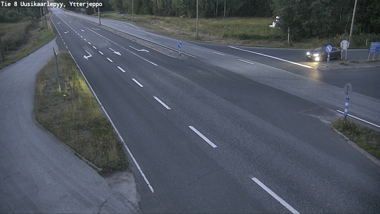 Kelikamerat Kuva Tie 8 Uusikaarlepyy, Ytterjeppo, Uusikaarlepyy, Pohjanmaa
