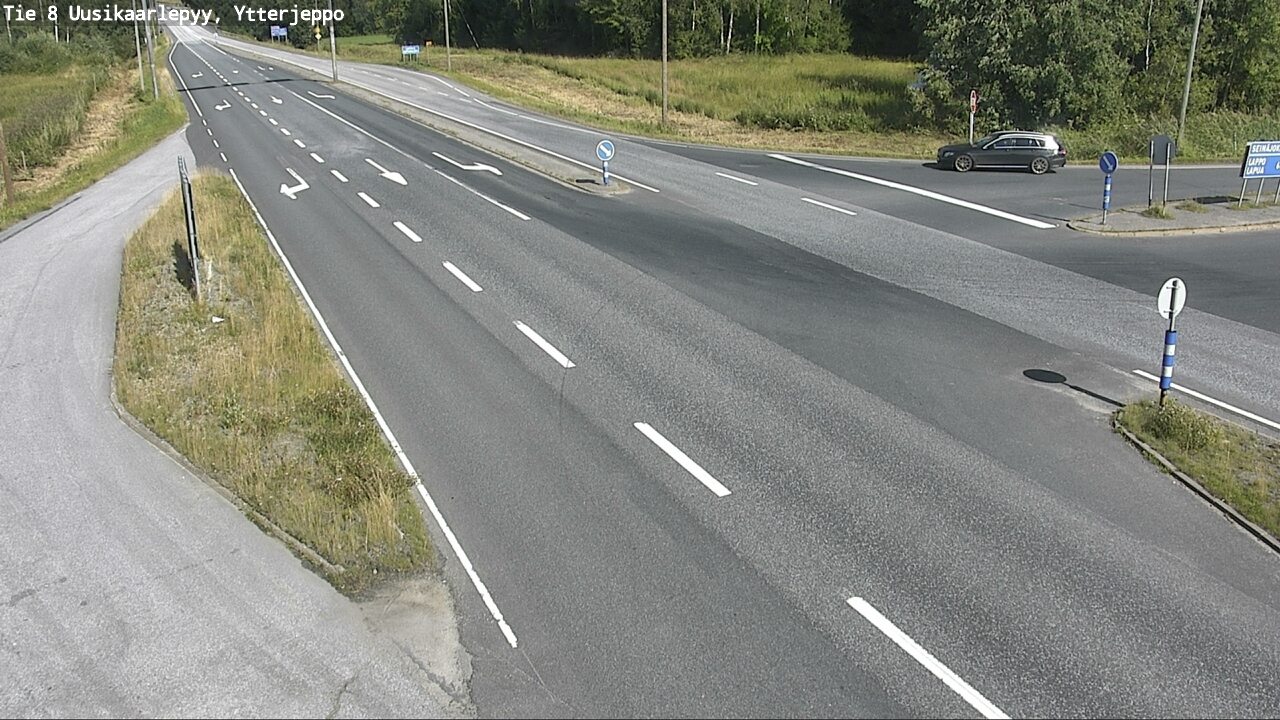 Kelikamerat Kuva Tie 8 Uusikaarlepyy, Ytterjeppo, Uusikaarlepyy, Pohjanmaa