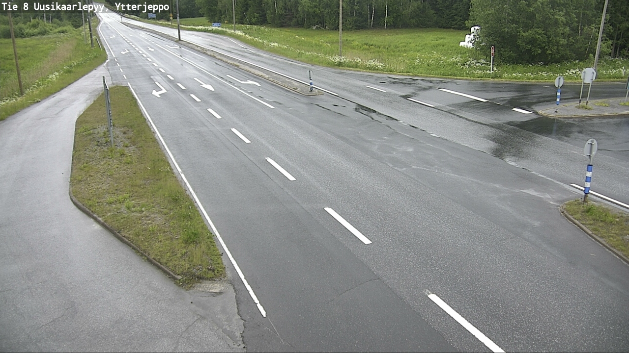 Kelikamerat Kuva Tie 8 Uusikaarlepyy, Ytterjeppo, Uusikaarlepyy, Pohjanmaa
