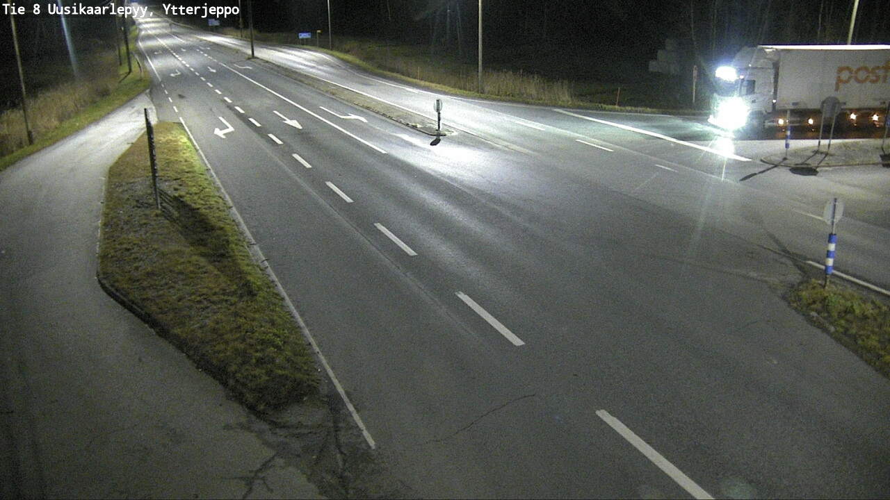 Kelikamerat Kuva Tie 8 Uusikaarlepyy, Ytterjeppo, Uusikaarlepyy, Pohjanmaa