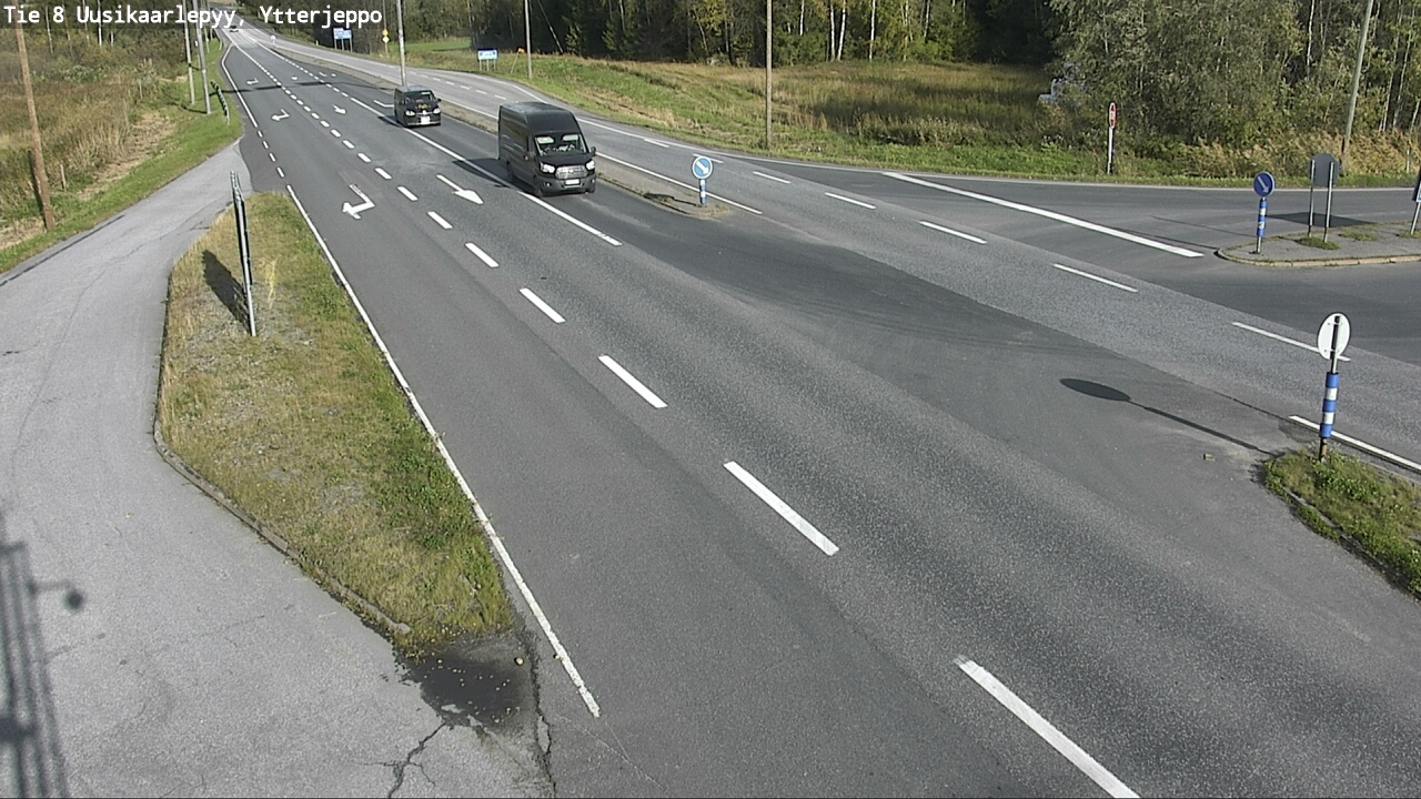 Kelikamerat Kuva Tie 8 Uusikaarlepyy, Ytterjeppo, Uusikaarlepyy, Pohjanmaa