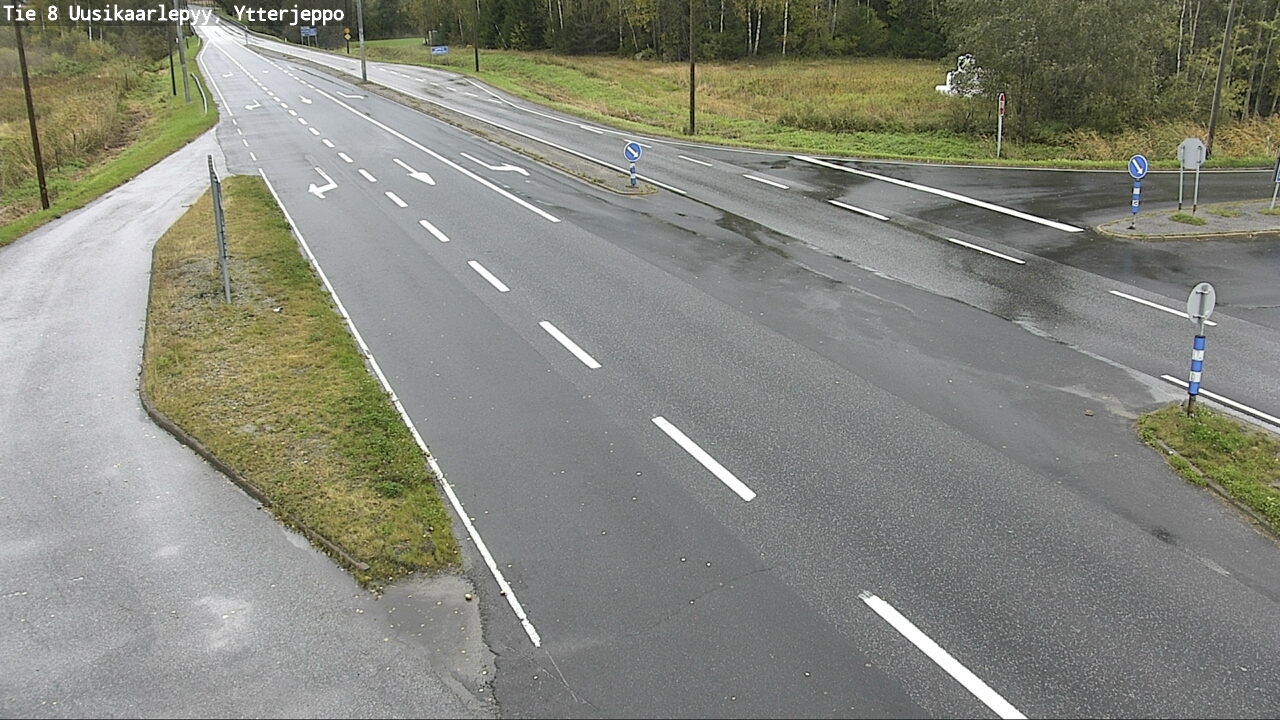 Weather Camera Image Road 8 Uusikaarlepyy, Ytterjeppo, Uusikaarlepyy, Pohjanmaa
