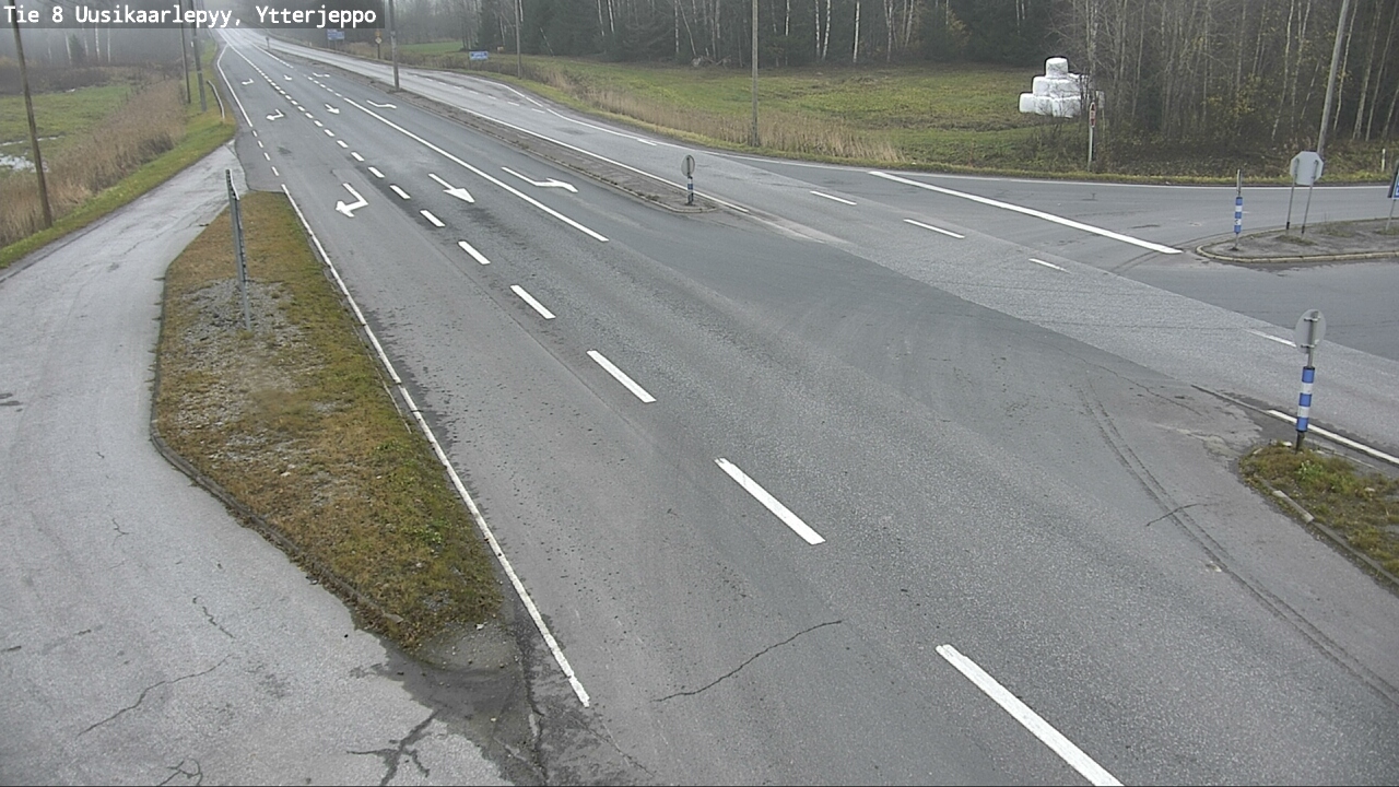 Kelikamerat Kuva Tie 8 Uusikaarlepyy, Ytterjeppo, Uusikaarlepyy, Pohjanmaa