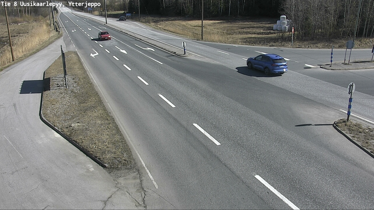 Kelikamerat Kuva Tie 8 Uusikaarlepyy, Ytterjeppo, Uusikaarlepyy, Pohjanmaa