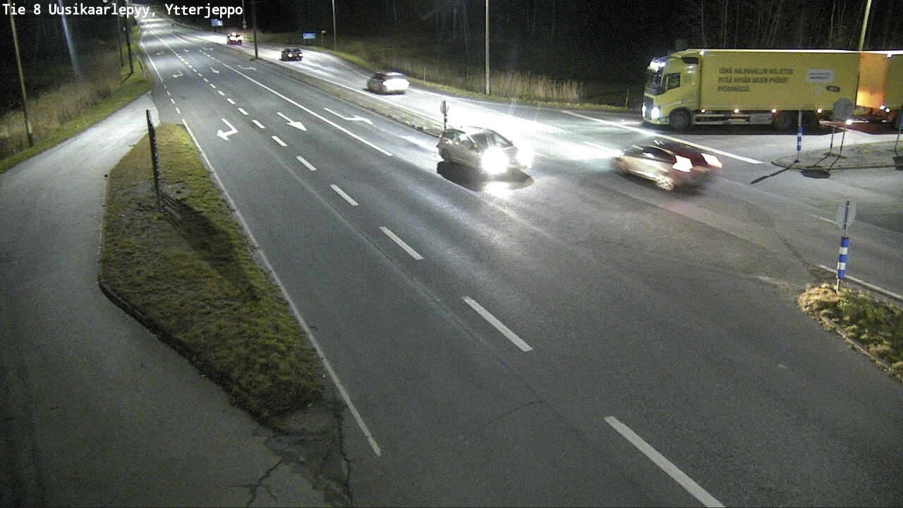 Kelikamerat Kuva Tie 8 Uusikaarlepyy, Ytterjeppo, Uusikaarlepyy, Pohjanmaa