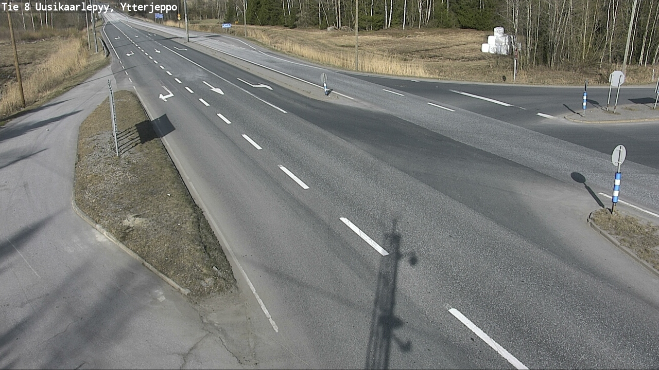 Kelikamerat Kuva Tie 8 Uusikaarlepyy, Ytterjeppo, Uusikaarlepyy, Pohjanmaa
